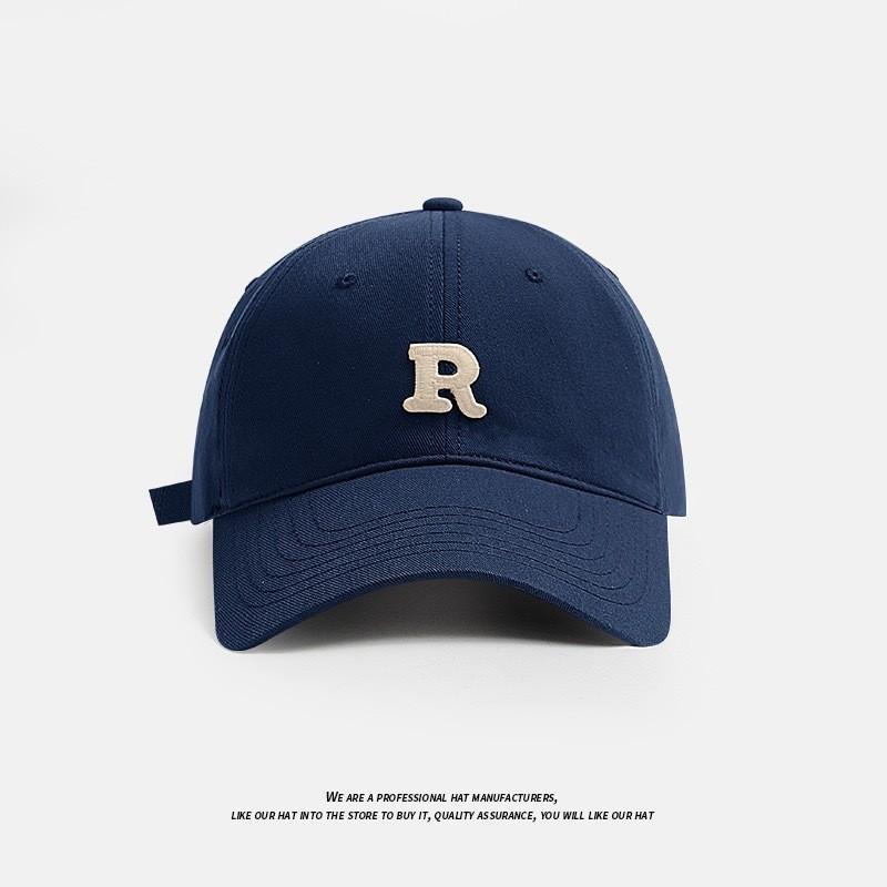 Letter Embroidery Baseball Hat Unisex Sunshade Cap With Adjustable Fit For Summer