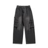 2025 Spring Men Wide Leg Washing Jean Pants Men Trousers Loose Casual Street Fashion Oversized Jeans Fashion Men Denim Pants