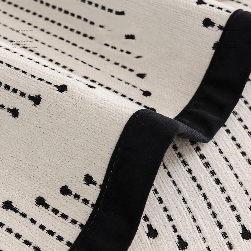 Chenille Simple Sofa Cushion Summer Cool Mat Cushion Non-Slip Living Room Sofa Cushion Thickened Dustproof Sofa Back Cover