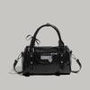 Unique and Stylish Ballet Bowling Bag 2025 Spring/Summer New Model Heart Bow Handbag Single Shoulder Crossbody Bag for Women