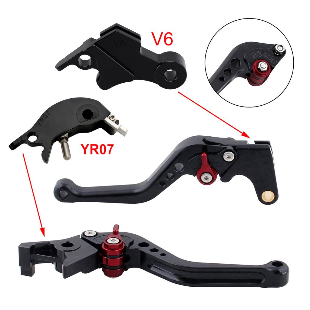 NEW Short Clutch Brake Lever fit for YAMAHA XSR900 XSR900GP MT-09 MT-09SP 24-25