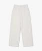 PLAC WOMEN Wide Linen Pants M36 White