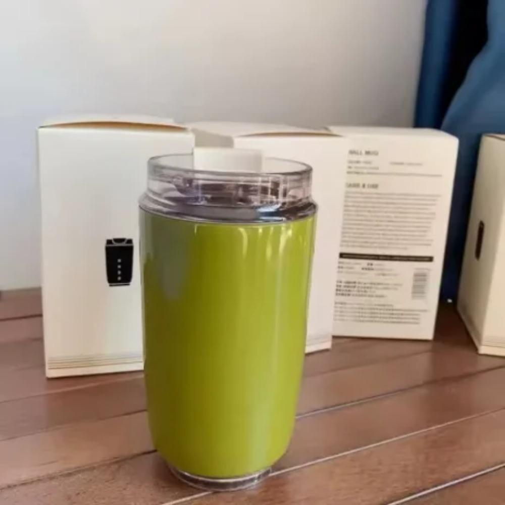 1 PZ Bicchiere Termos Tazza Color Bianco Latte Tazza da Caffè Auto Bottiglia Termica Isolata per Acqua Viaggio Acciaio Inossidabile Borracce Termiche Bollitore per Bere