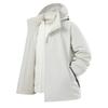 Men's Casual Solid-color Outdoor Sports Down Jacket, Men's Windproof And Breathable Three-piece Hooded Zipper Jacket