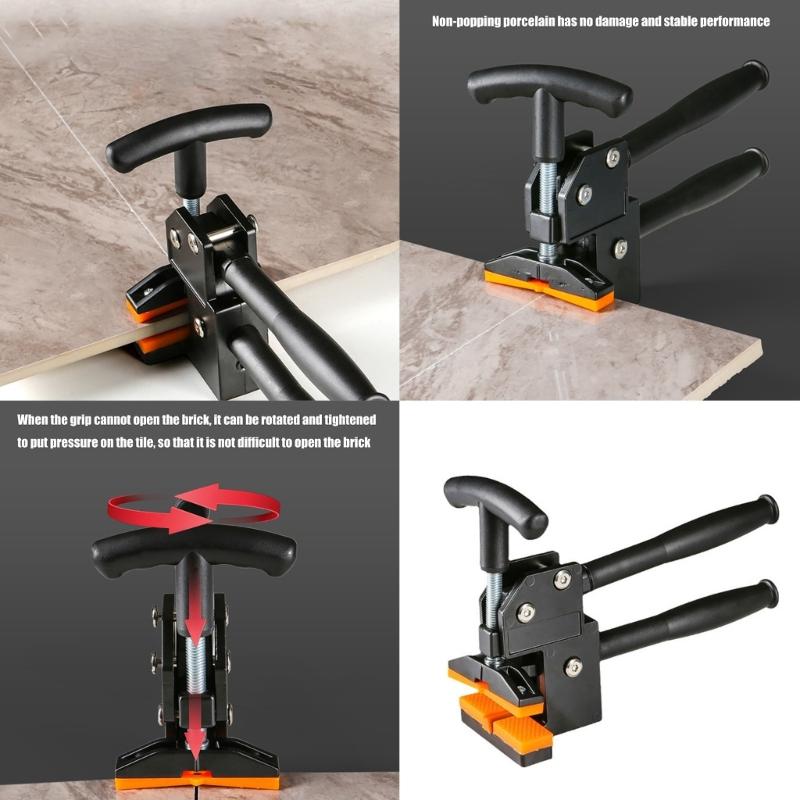 High Strength Aluminum Alloys Tile Cutting Pliers Ceramic Glass Tile Cutter for DIY Enthusiasts and Construction Workers