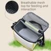 Trasportino Piccolo per Animali Domestici Vista Chiara Borsa Trasporto Criceto Ventilata Borsa Trasporto Animali Domestici Piccolo Uso Animali