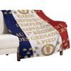 Napoleonic French 1er Garde Imperiale Flag Throw Blanket Blankets For Sofas Shaggy Plaid Giant Sofa Blankets