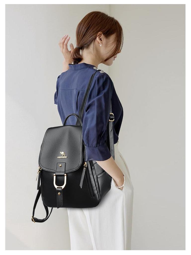 Women's Korean Style Casual Backpack - Simple, Fashionable, Versatile, Large Capacity for Travel and Commuting