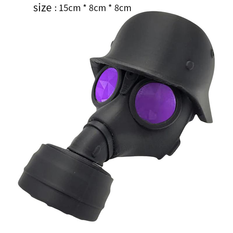 Trailer Hitch Cover With Steel Helmet And Gas Mask 3d Printed Trailer Hitch Ball Cover Prevent Receiver Tube From Rusting