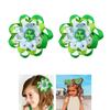 1 Pair Saint Patrick's Hair Clips Stylish Girls Hair Barrettes Hairclips Side Hairpin Trendy Headwear Hair Accessories