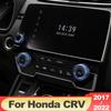 Pro Honda crv CR-V 2017 2018 2022 Aluminium Car Klimatizace Spínač Knoflík tlačítka Kroužek ozdobný kryt Příslušenství