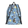 Fashion Pokemon Theme Blastoise Backpack  Mochilas Classic For Work Sturdy Shoulder Rucksack
