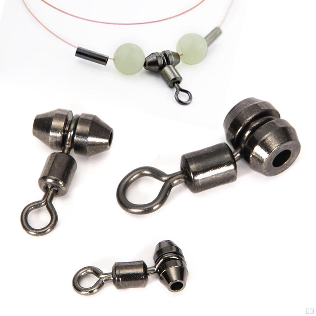 Fishing Swivel Connectors High Strength Strong Clip for Saltwater Trolling Sea
