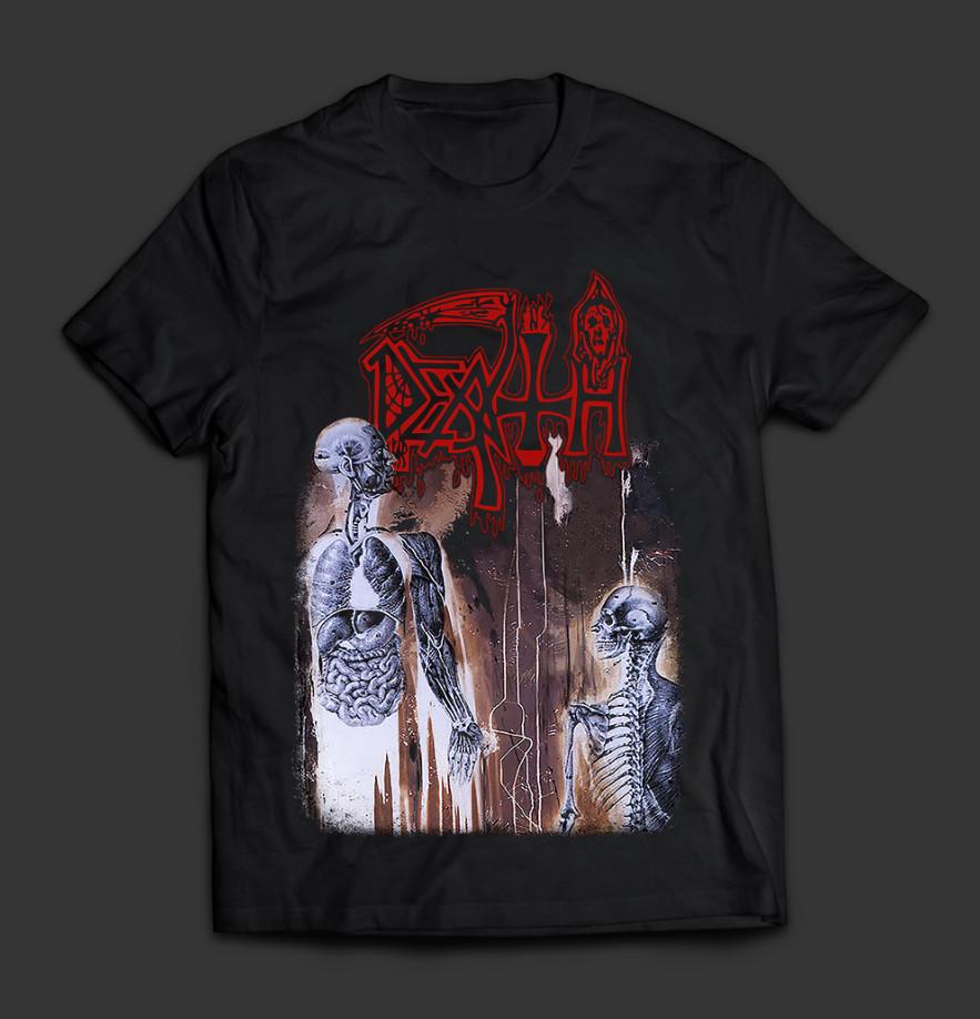 DEATH – Human – Band Merch T-ShirtBack Graphic S–5XL Unisex T-Shirt XXXL