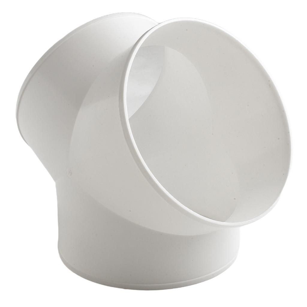 Airflow Distribution Splitter Ducting Splitter Connector Home Ventilation Commercial Ventilation Solid Plastic Ducting