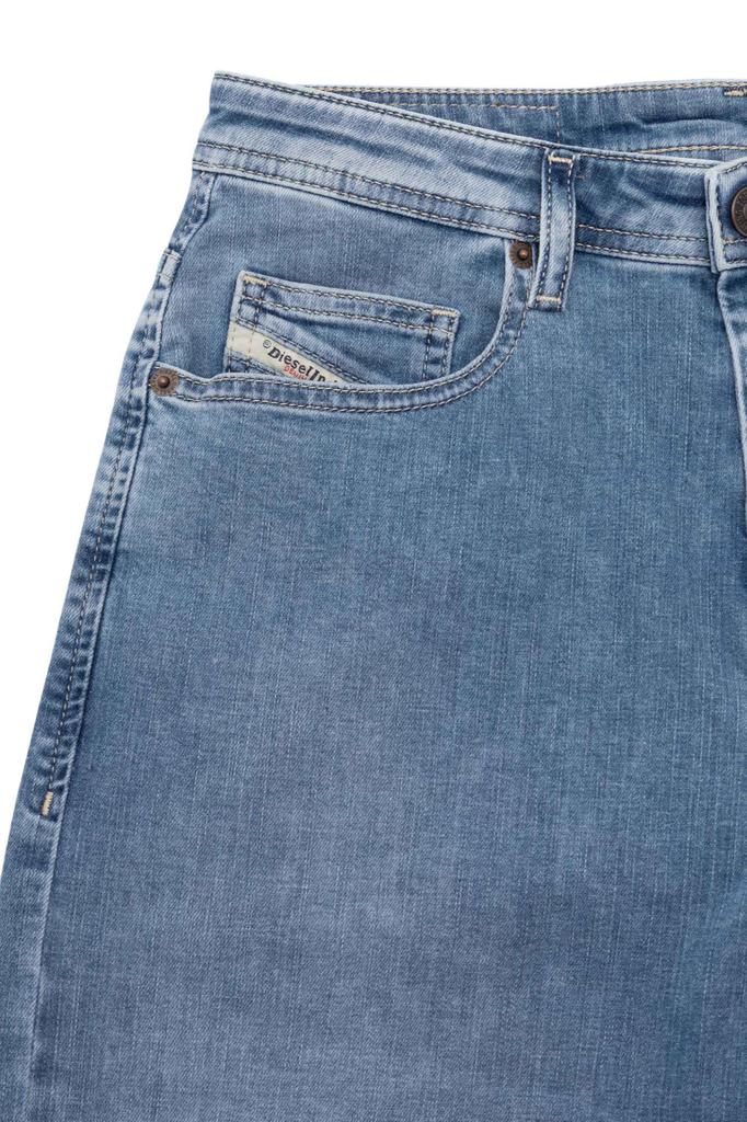 Diesel Women's Regular Loose Fit Pants, 2024 P-MIRTR68NS A15956R68NS 01, Indigo Blue, Size 24