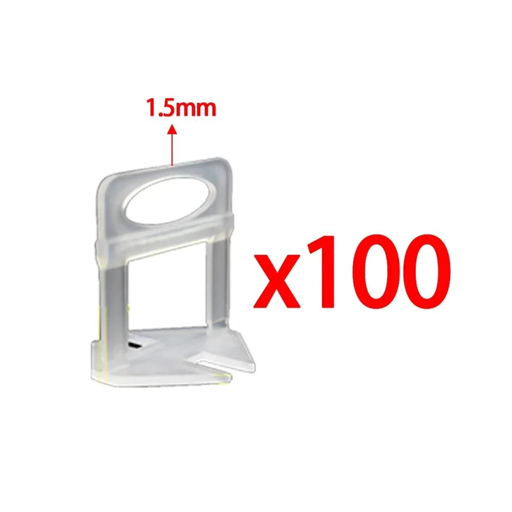 1/1.1/1/1.1/1mm Wall Floor Tile Leveling System Clips Ceramic Leveler Spacer Plier Wadge Kit for Tile Laying Construction Tools