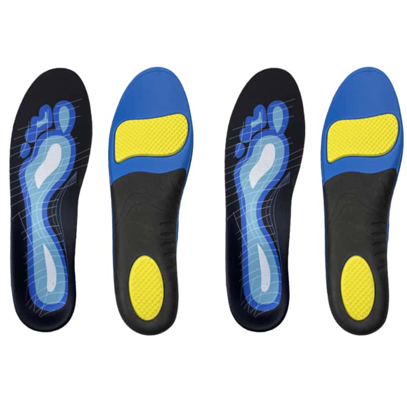 New Orthopedic Insoles Men Women Sports Shock Arch Support Shoe Insole Absorption Shoe Sole Comfort Pads Shoe Accessories