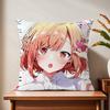 Cute Mme anime Llove Song cushion cover For Pillow Printing Sofa Decoration Home Car Room Coffee Shop Office Nordic Simplicity