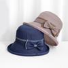Hat woman middle-aged elderly summer mother thin sun hat breathable basin hat cool hat bucket hat sun hat