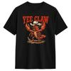 Lobster Cowboy Trendy Yee Claw Funny Lobster Western Beach T Shirt Harajuku T Shirts Short Sleeves Y2k Retro Tshirt 100 Cotton