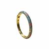 Emaille Blumen Vintage Cloisonné Armreif Bunt Damen Armband Chinesischer Blumenarmreif Mädchen