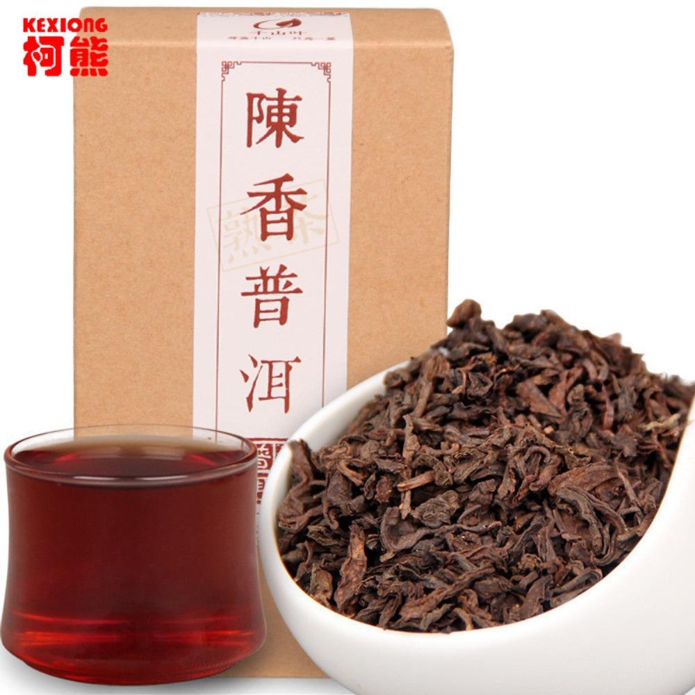 Organic Puer Tea Loose Leaf Ripe Black Tea 120g Box