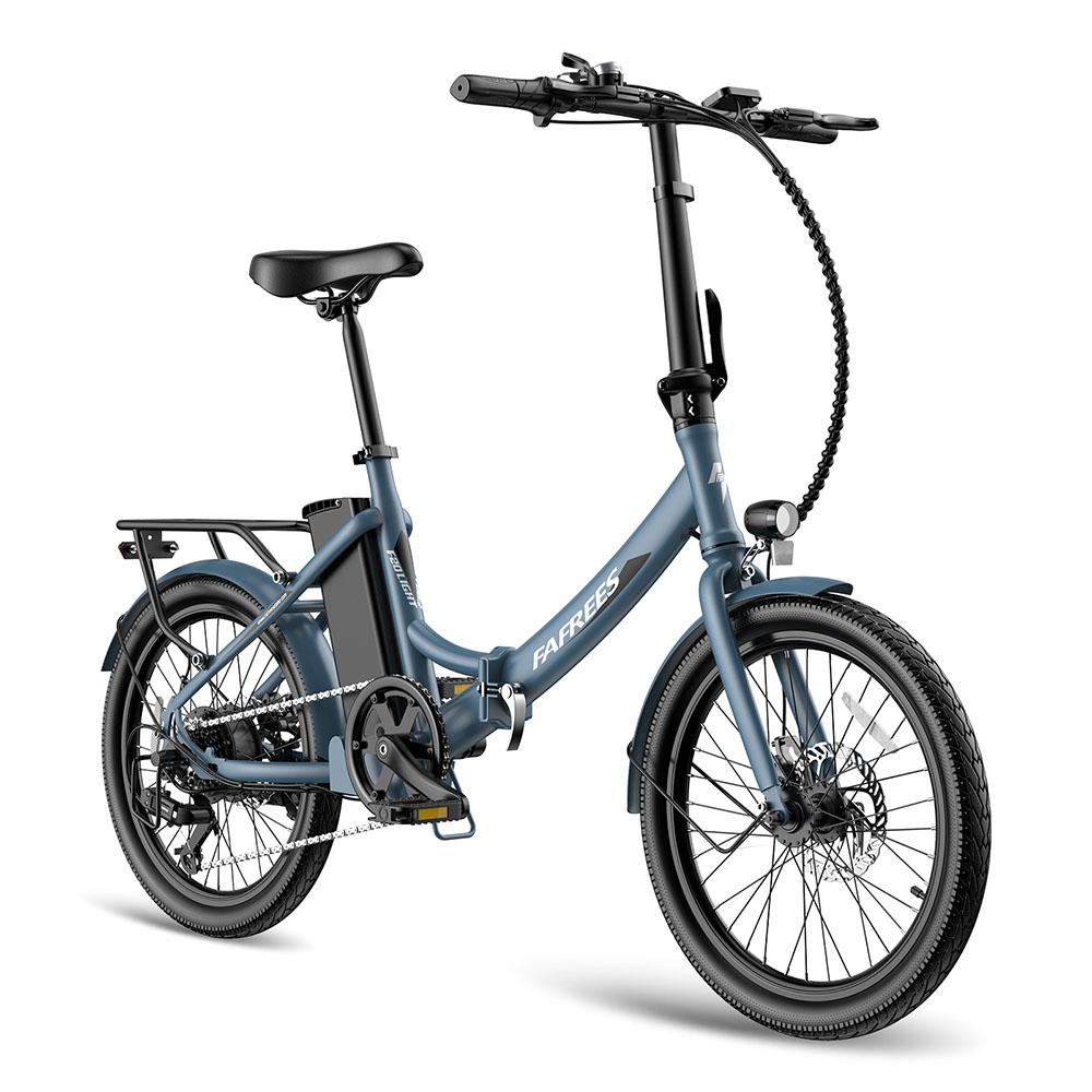 Bicicleta Elétrica Fafrees F20 Light 20" Motor de 250W Bicicleta Elétrica Dobrável Velocidade Máxima 25Km/h Display LCD 48V 16.75AH Carga Máxima 120Kg