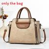 Street Style Pu Handbag With Top Zip Closure And Letter Decor For Daily Use