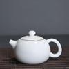Mutton Fat Jade Porcelain Xishi Teapot