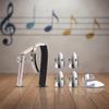 Universal Multi-Function Key Trigger Capo Tune Clamp Steel Finger Picks Set Comfortable Grip