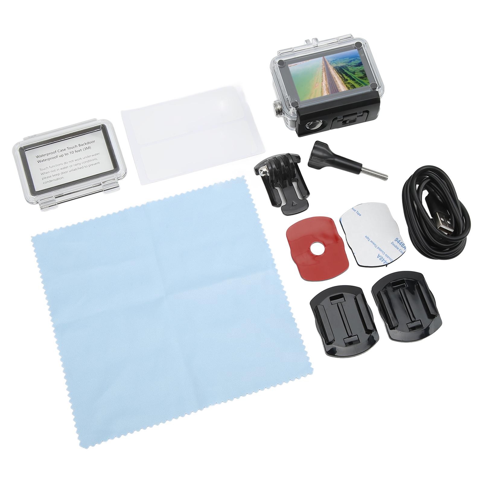 

SJ8 Dual Screen 2.4G WIFI Action Camera 4K 30FPS 20M Underwater Waterproof Camera Mini DV