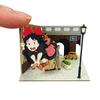 Sankei Studio Ghibli Mini Kiki's Delivery Service Kiki Arriving in Koriko Non-Scale Paper Craft MP07-82