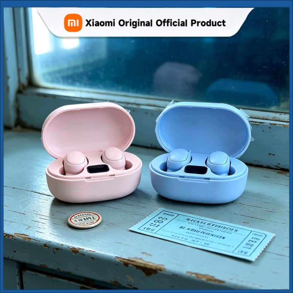 Xiaomi TWS Wireless Earbuds Fone Bluetooth Headphones Deep-bass Bluetooth Earphones Enhance The Impact of Electronic and Hip-hop Music