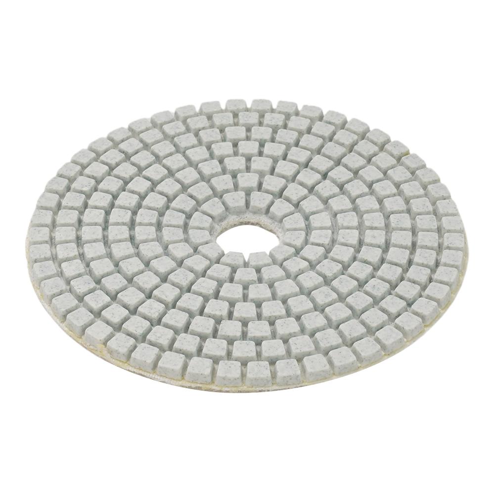 4" Diamond Polishing Pad 100mm Wet/Dry Polishing Pads Flexible Grinding Discs For Granite Marble Stone Concrete Floor Polishing