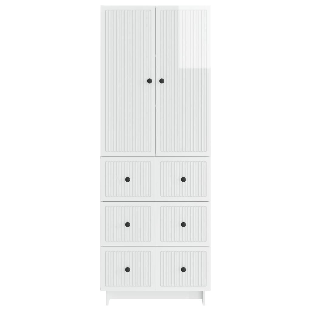Cabinet Set 2 pcs 66 x 34.5 x 90 cm engineered wood