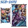Bizarre Jojo'S Adventure Poster Scroll Painting Peripheral Hanging Painting Bedside Living Room Background Wall Cloth Painting