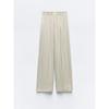 Za2024 Summer New Product Women's Clothes High Waist Slim Looking Drape Casual Straight-Leg Stretch Waist Wide Leg Pants 9929049
