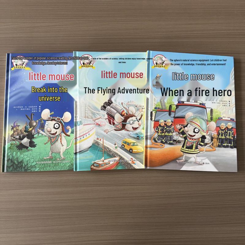 Courageous Mouse Trilogy: Space Adventure, Firefighting Hero, and Scientific Exploration - Hardcover Popular Science Matthias von Bernstadt