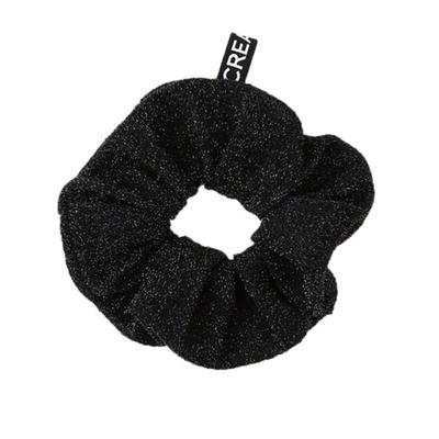 Creador Black Glitter Scrunchy