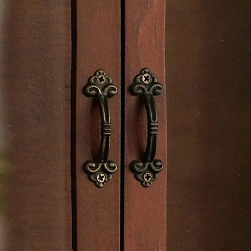 Sturdy Wooden Desktop Organizers Cabinet Clear Glass Front Panel Multipurpose Storage For Home Office Decors