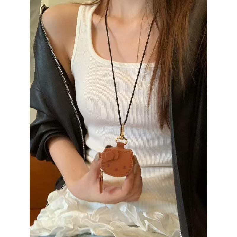 Cute Cartoon Cat Bag Charm with Unique Design, Exquisite and Luxurious, Charming and Sweet, Versatile and Stylish Necklace