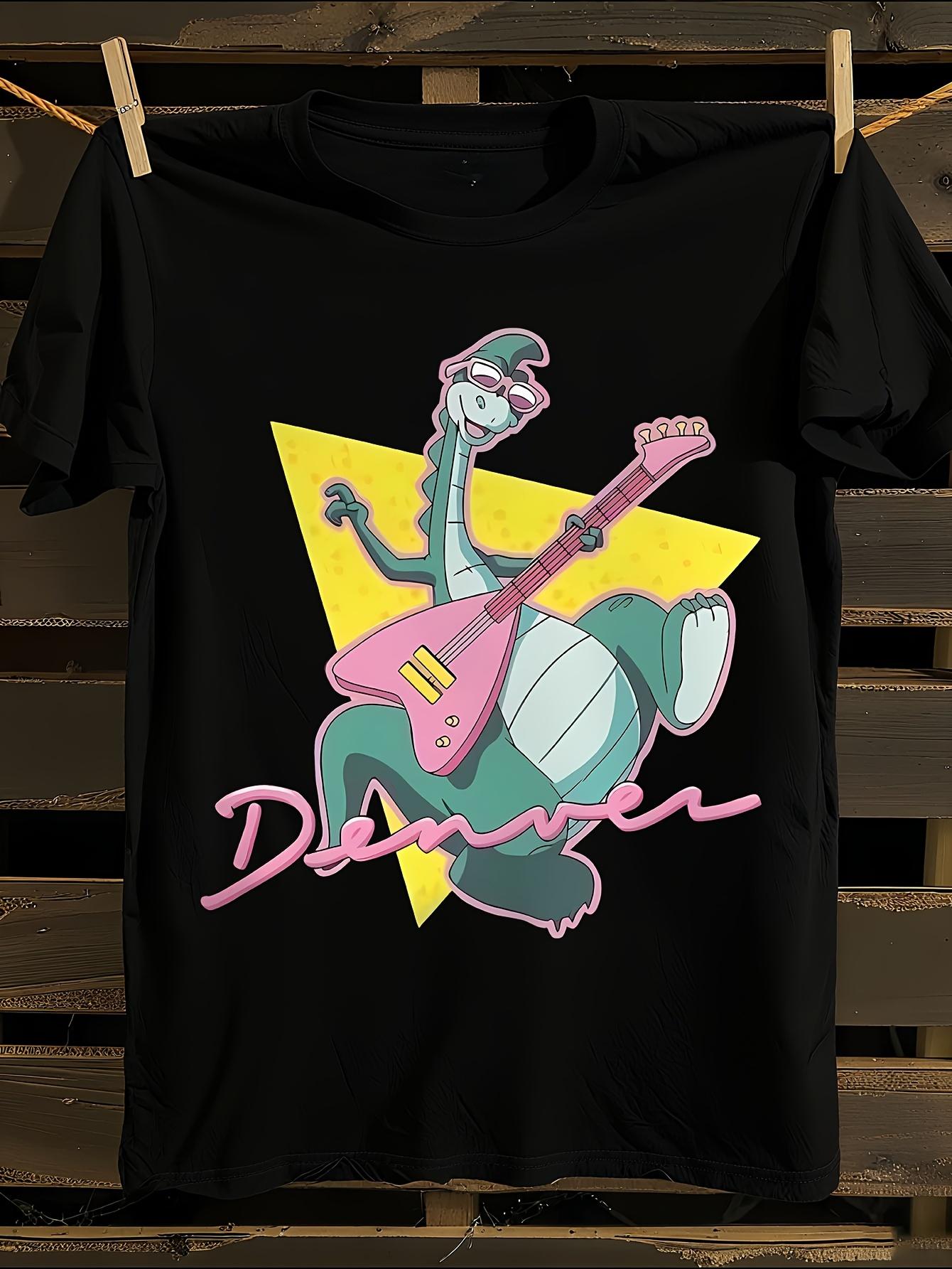 Denver The Last Dinosaur Jeremy Cartoon Graphic Tshirt XL