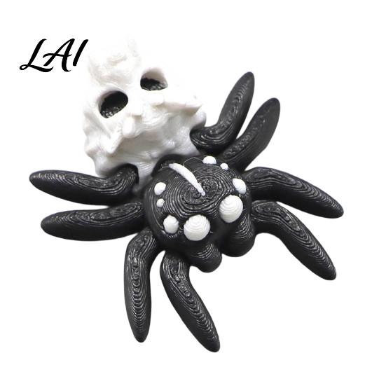 Cool Desk Toys for Boys 3D Printed Spider Egg/Spider Statue Realistic Fantasy Creature Model Collectible Trendy Figures Ornament Lightweight Unique