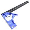 30CM Precision Marking Right Angle Ruler 45/90 Degree Hole Angle Ruler Industrial Scribe Marking Gauge