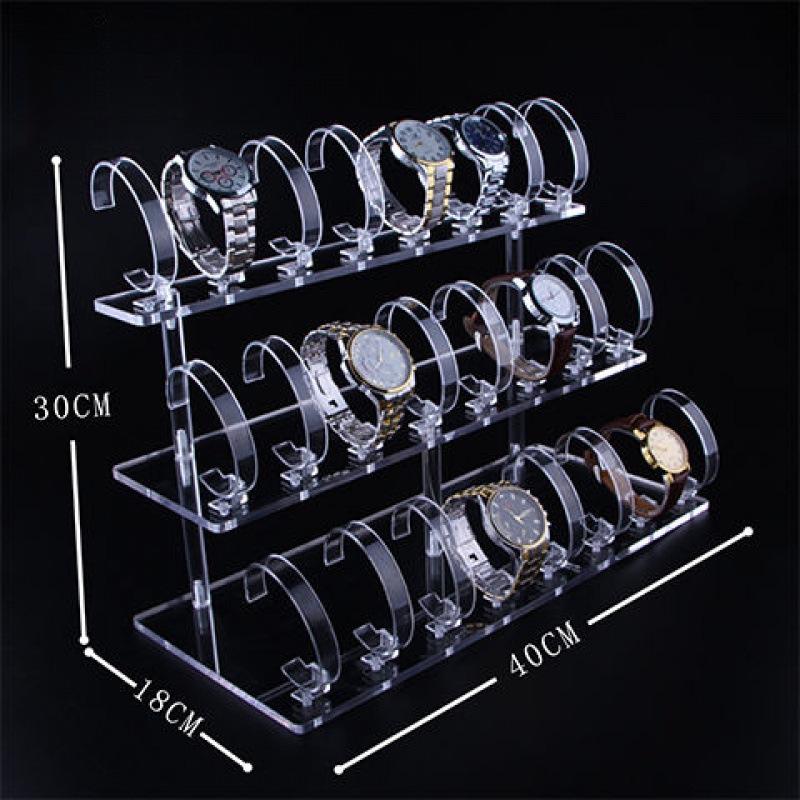 Acrylic Watch & Bracelet Display Stand Holder
