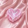 Yousheng Ruffle Love Heart Jewelry Tray, 3D Printed Earrings Necklace Ring Dish Tray, Decorative Keys Trinkets Holder Organizer Tray
