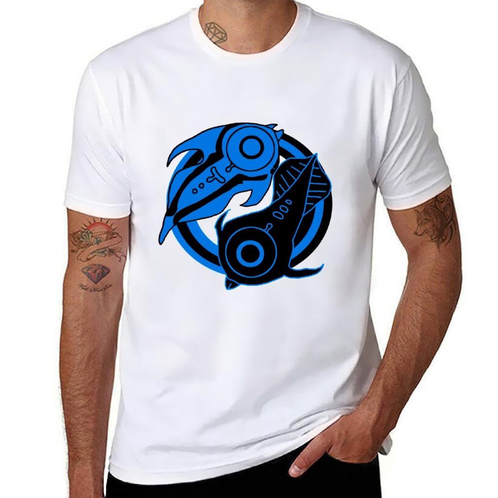Peeper Arctic Peeper Mural TShirt Basic Plain Tee for Spring and Summer