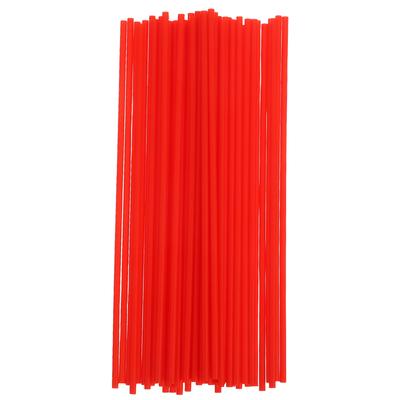 50 Pezzi Tubo di Estensione per Bomboletta Spray Rossa Rimuovi Ruggine Lubrificante Ugello Applicatore per Bombolette Aerosol Ugelli Vernice Spray