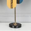 Metal Handicraft Geometric Ellipse Sculpture Colorful Ornament Metal Decorative Figurines Home Decoration Accessories